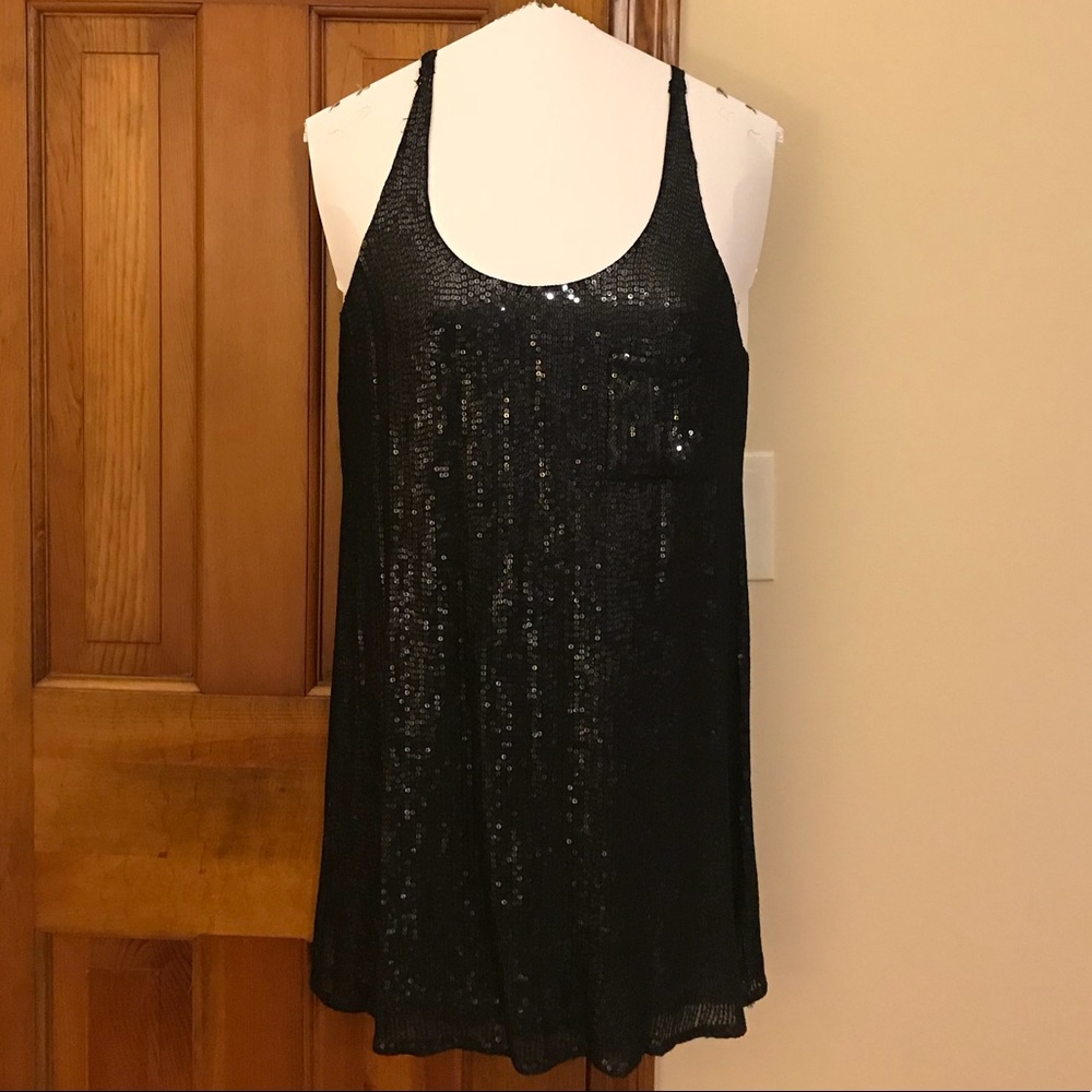 Black sparkly dress
